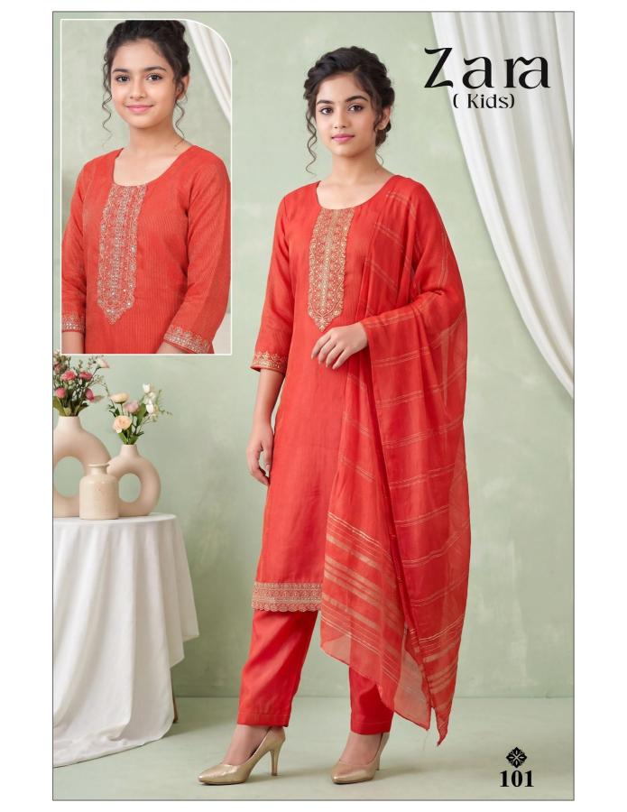Zara Kids Simmar Girls kurti wholesale suppliers